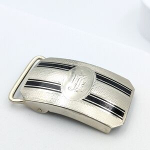 Antique 14K gold filled Wadsworth Art Deco belt buckle